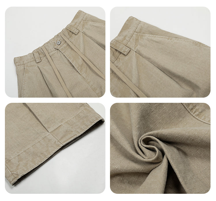 F3F Select Drawstring Ripstop Parachute Baggy Pants | Face 3 Face