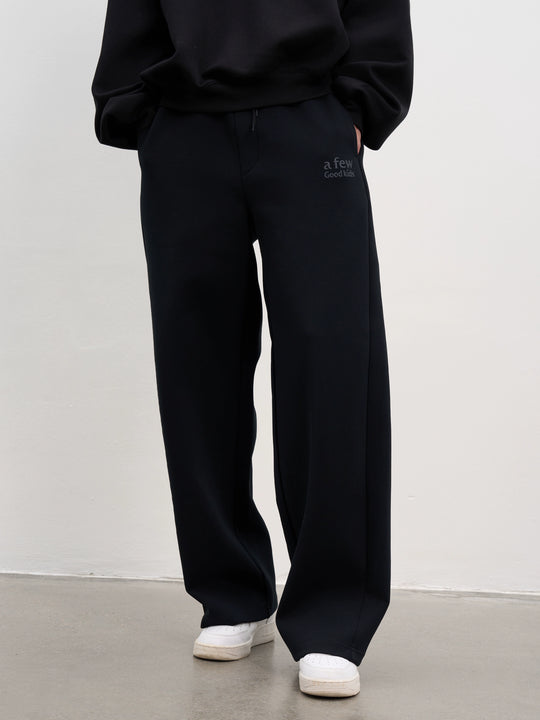 AFGK Basic Logo Draped Straight Sweatpants | Face 3 Face