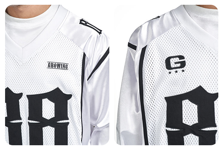 F3F Select 88 Numbered Mesh Long Sleeve Hockey Jersey | Face 3 Face