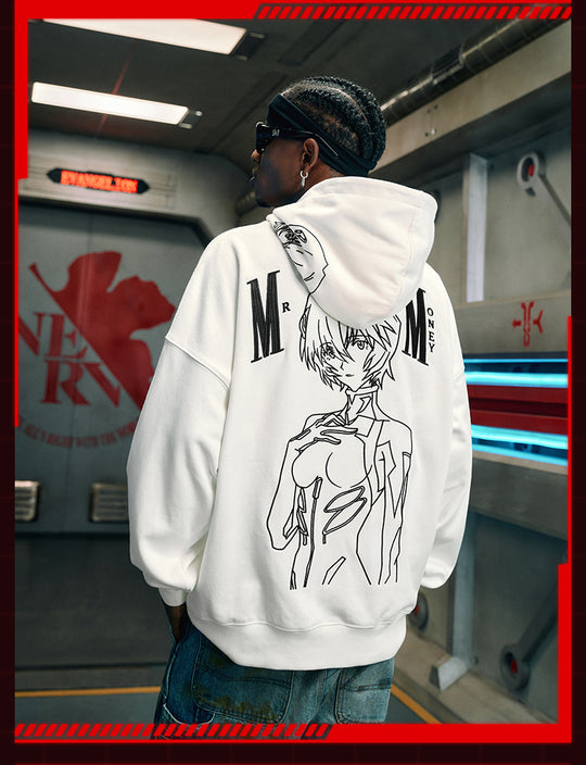 MEDM x EVA Rei Ayanami Hoodie | Face 3 Face