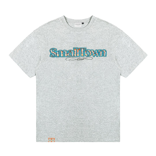 Small Town Kid Pearl Ethnic Embroidery Patch Tee | Face 3 Face
