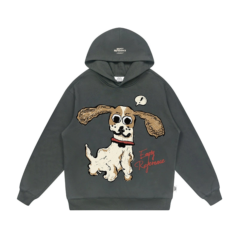 EMPTY REFERENCE Hand Painted Cute Puppy Hoodie | Face 3 Face