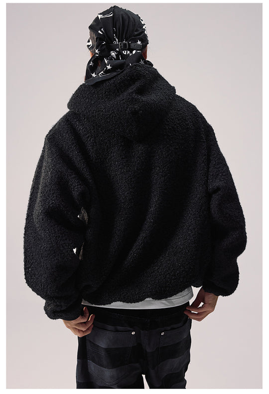 Remedy Sherpa Fleece Half Zip Hoodie | Face 3 Face