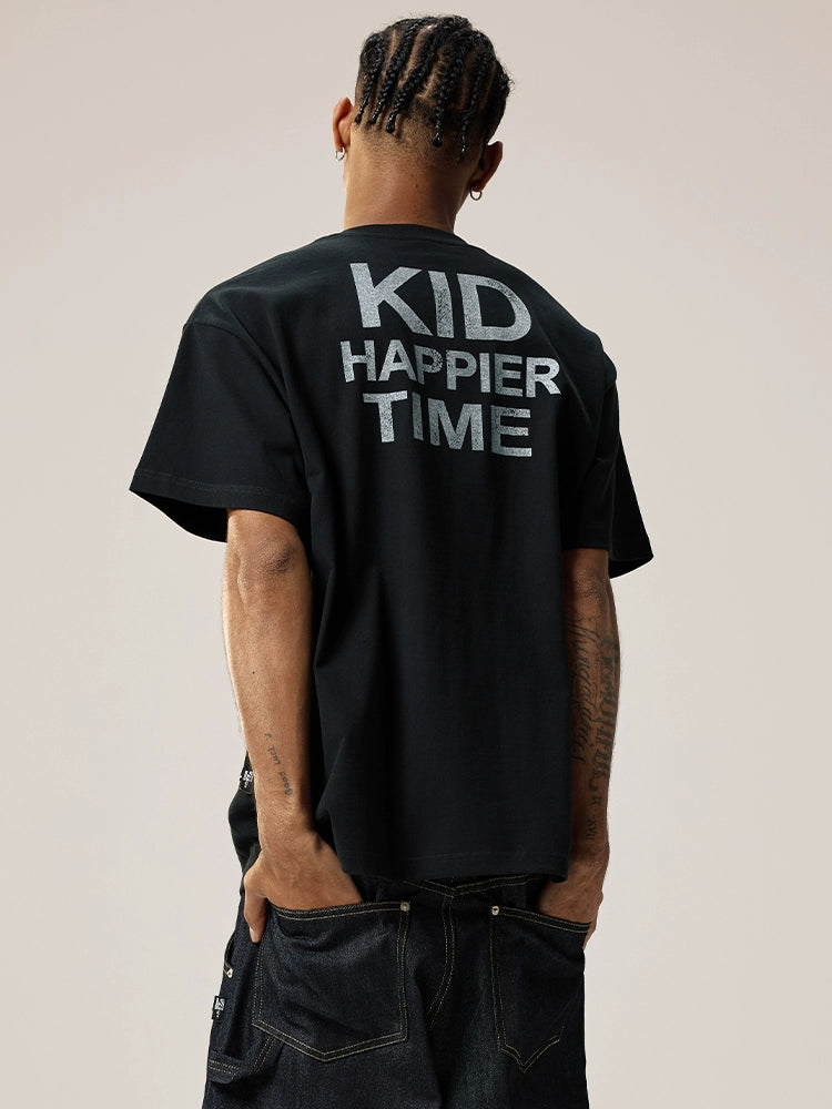 Remedy KID HAPPIER TIME Photo Print Tee | Face 3 Face