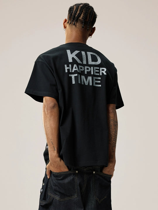 Remedy KID HAPPIER TIME Photo Print Tee | Face 3 Face