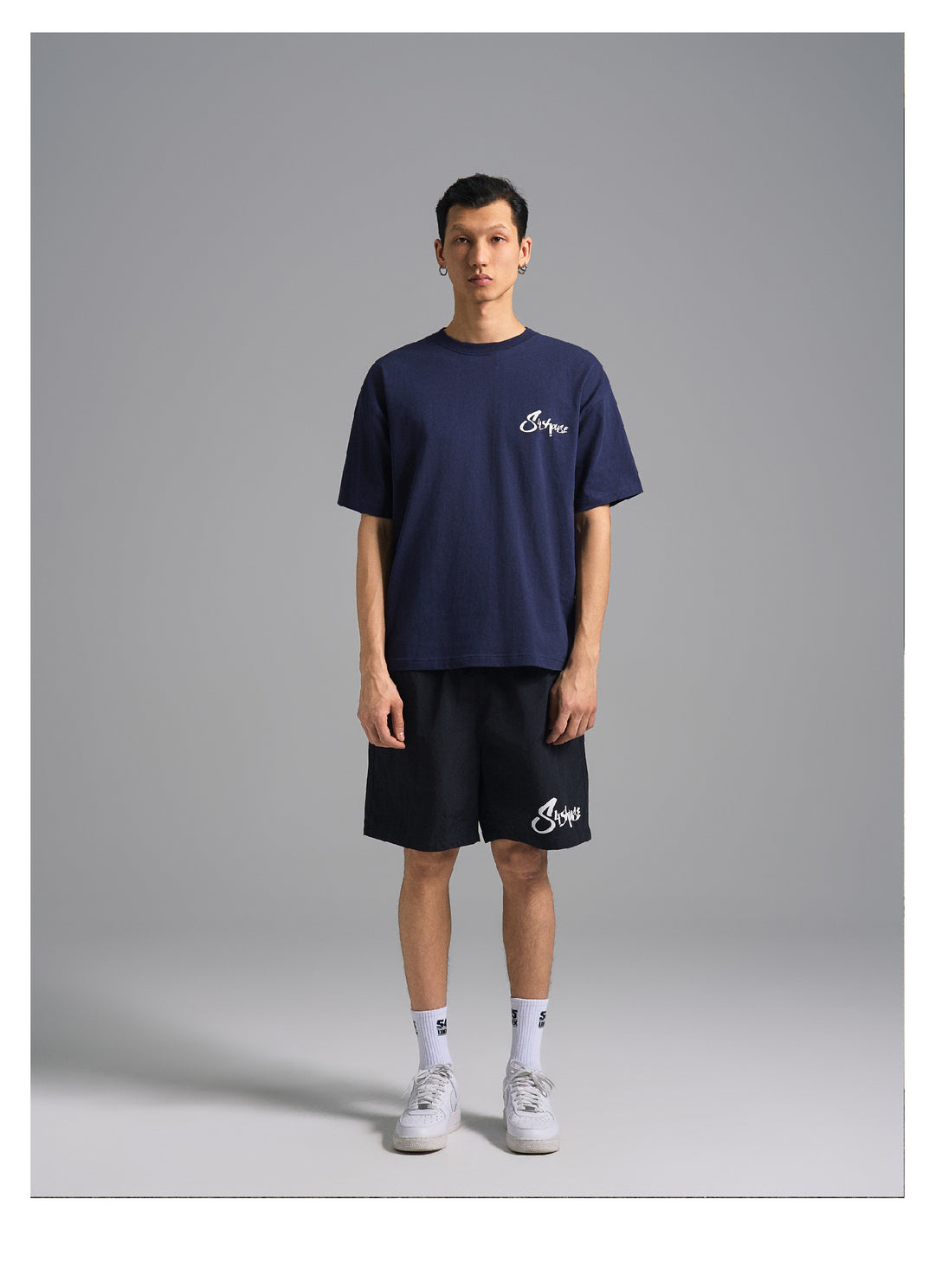 S45 Graffiti Font Logo Print Tee | Face 3 Face