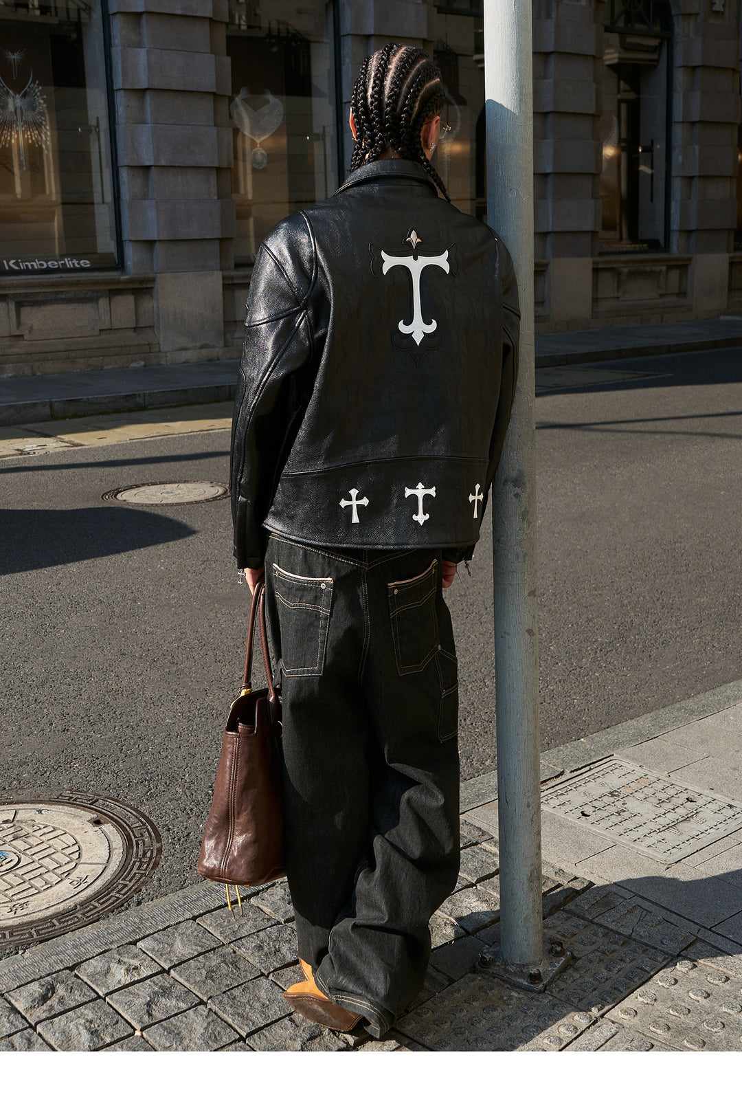 STEEPC Selvedge Double Knee Baggy Jeans | Face 3 Face