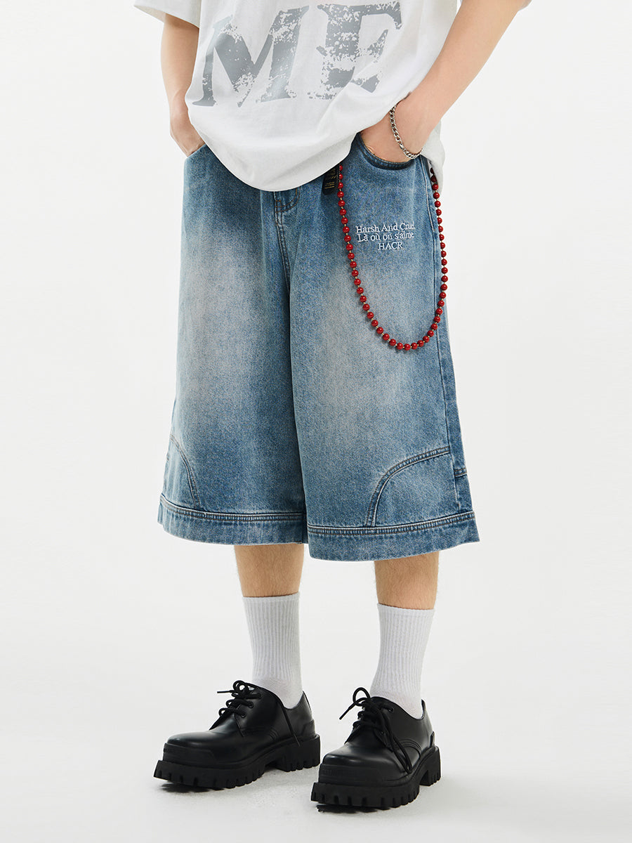 Harsh and Cruel Upside Down Pockets Jorts | Face 3 Face