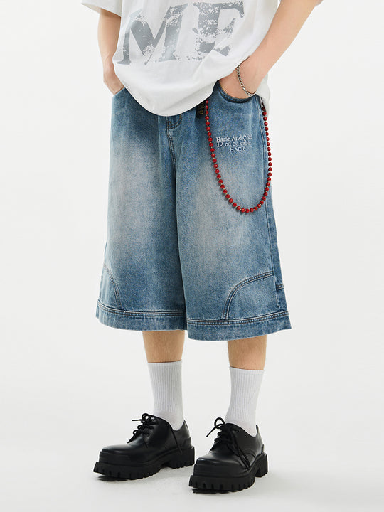 Harsh and Cruel Upside Down Pockets Jorts | Face 3 Face