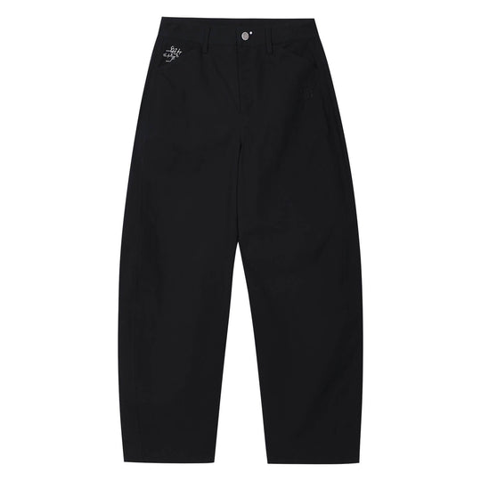 MEDM Lightweight Embroidered Baggy Pants | Face 3 Face