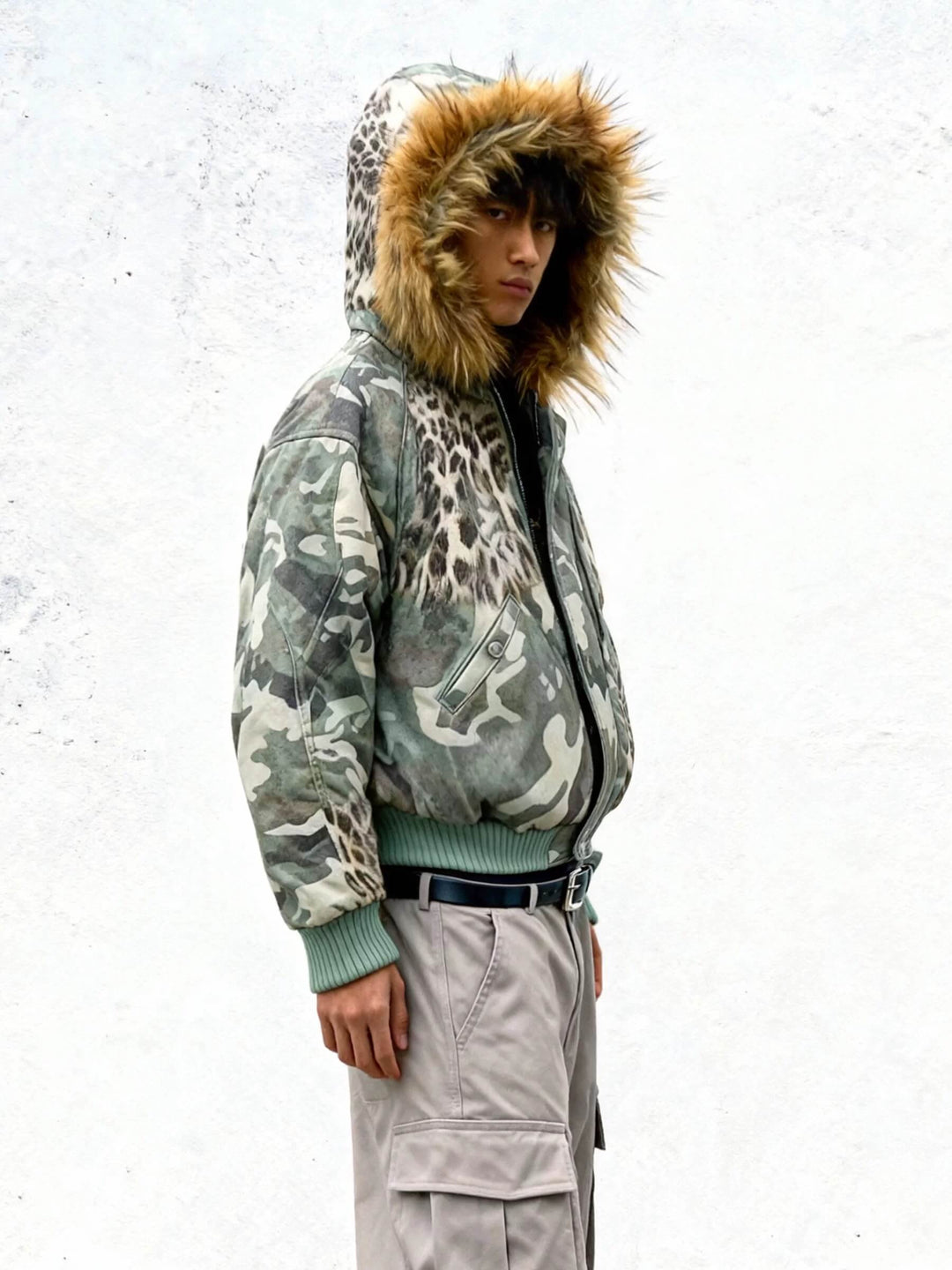 S45 Camouflage Leopard N2B Jacket | Face 3 Face