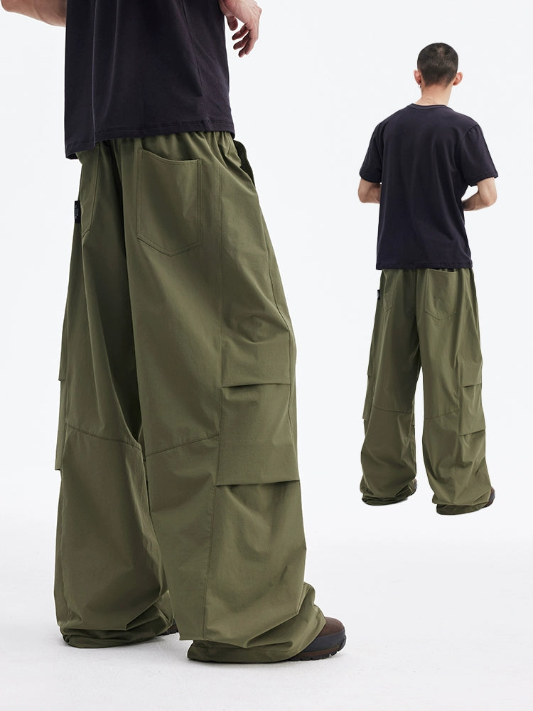 MEDM Quick Dry Utility Pleated Pants | Face 3 Face