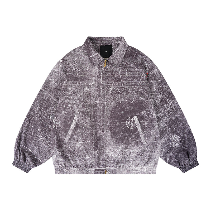 1807 × LABT Original Paisley Full Print Track Jacket | Face 3 Face