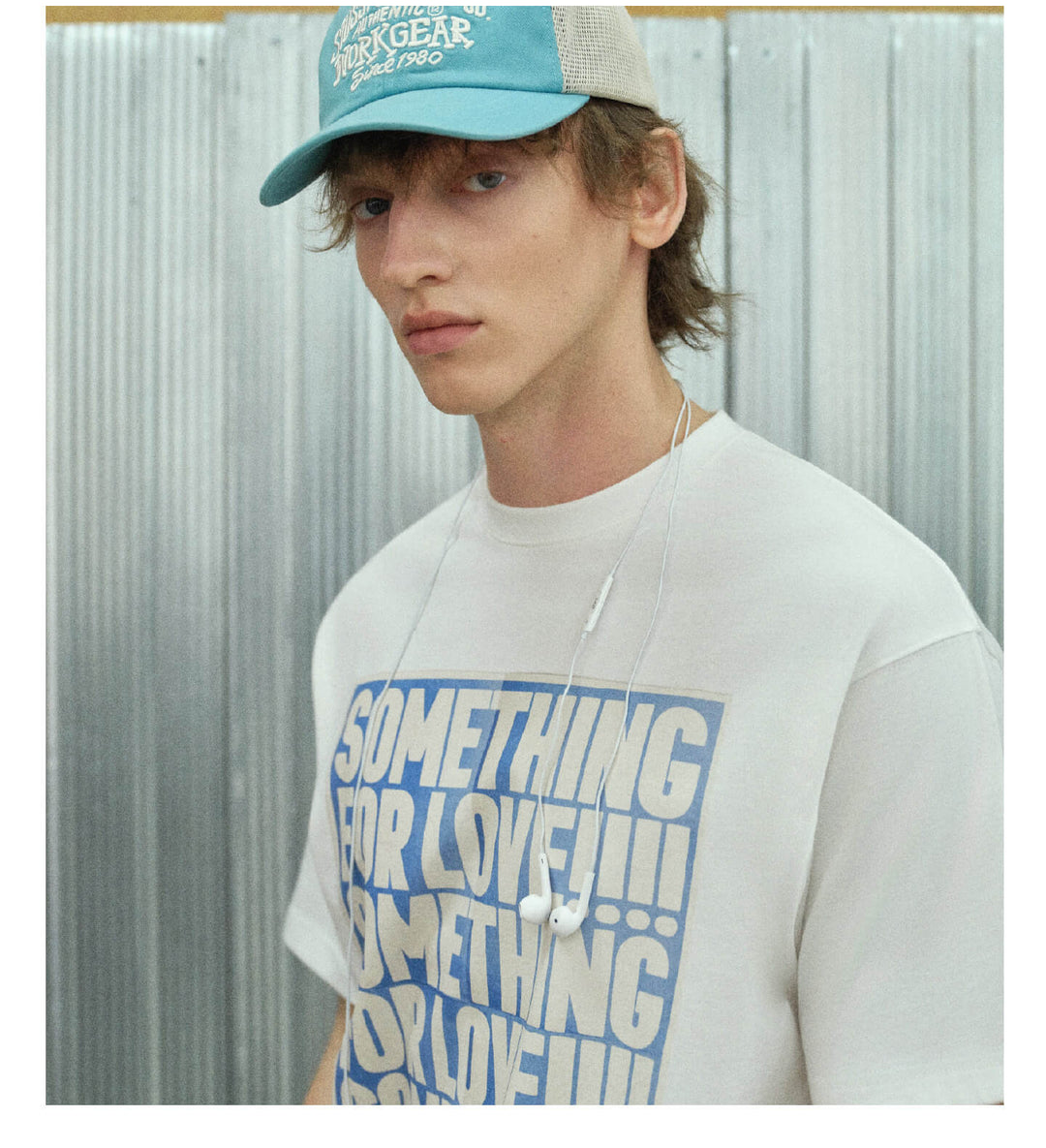 S45 Slogan Poster Print Short Sleeve Tee