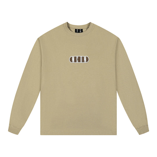 MEDM Basic Capsule Logo Letters Long Sleeved Tee