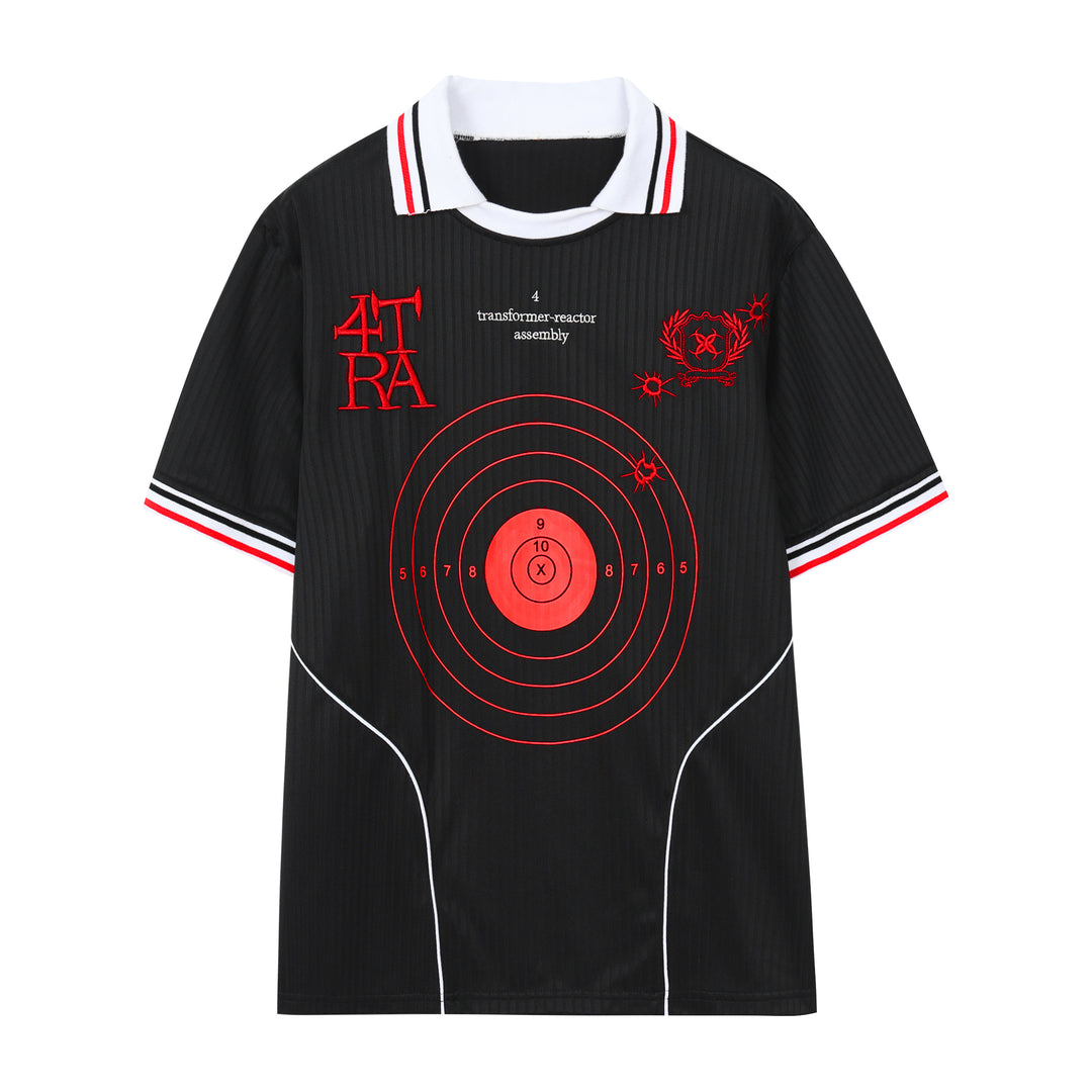 4tra "Rebel Pirate" Bullseye Soccer Jersey Tee | Face 3 Face