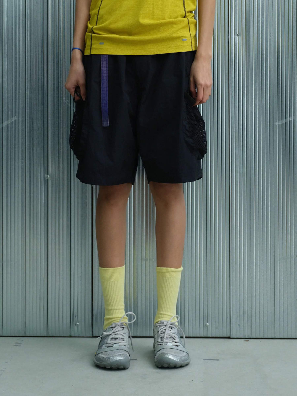 S45 Mesh Pocket Nylon Utility Outdoor Shorts | Face 3 Face