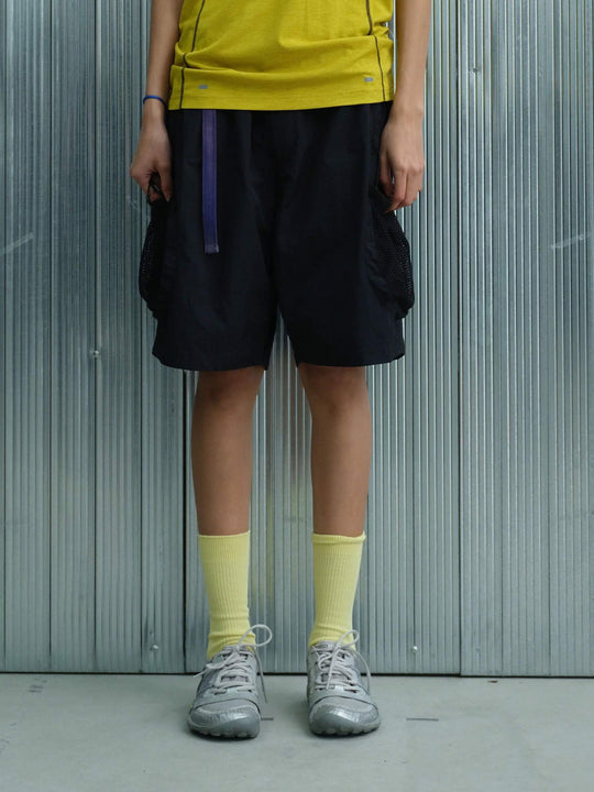 S45 Mesh Pocket Nylon Utility Outdoor Shorts | Face 3 Face