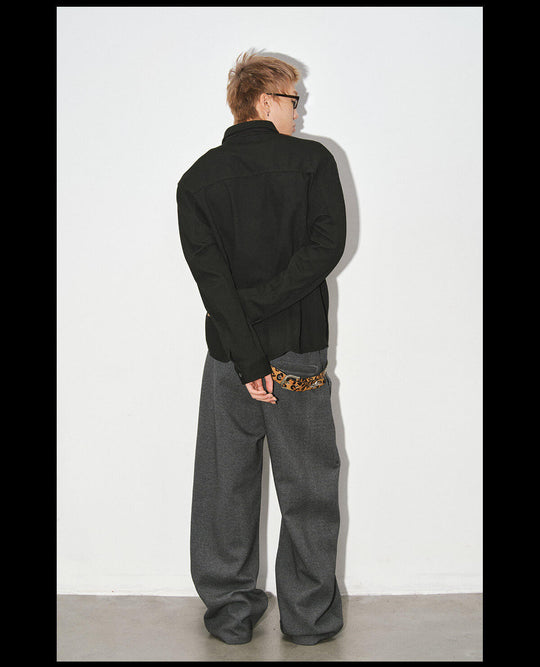 NOVACAM Air Layered Curved Baggy Sweatpants | Face 3 Face