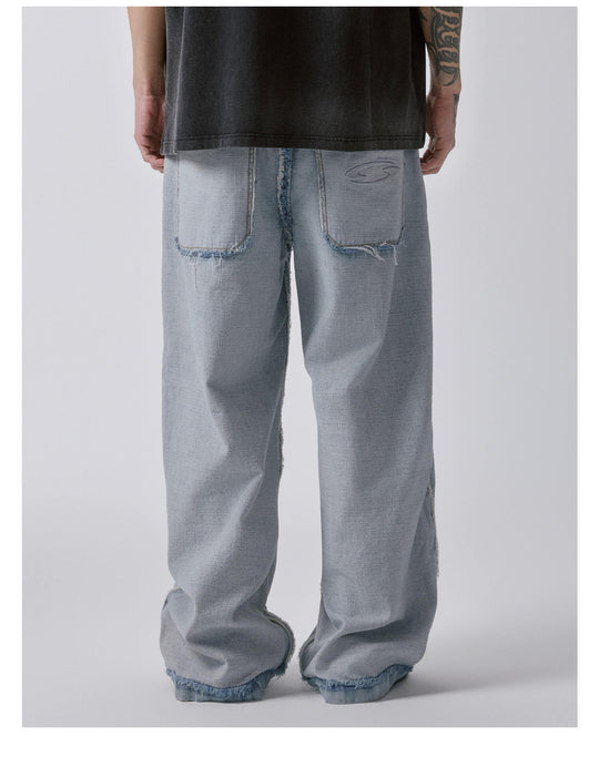 F2CE Inside Out Washed Distressed Ripped Jeans | Face 3 Face