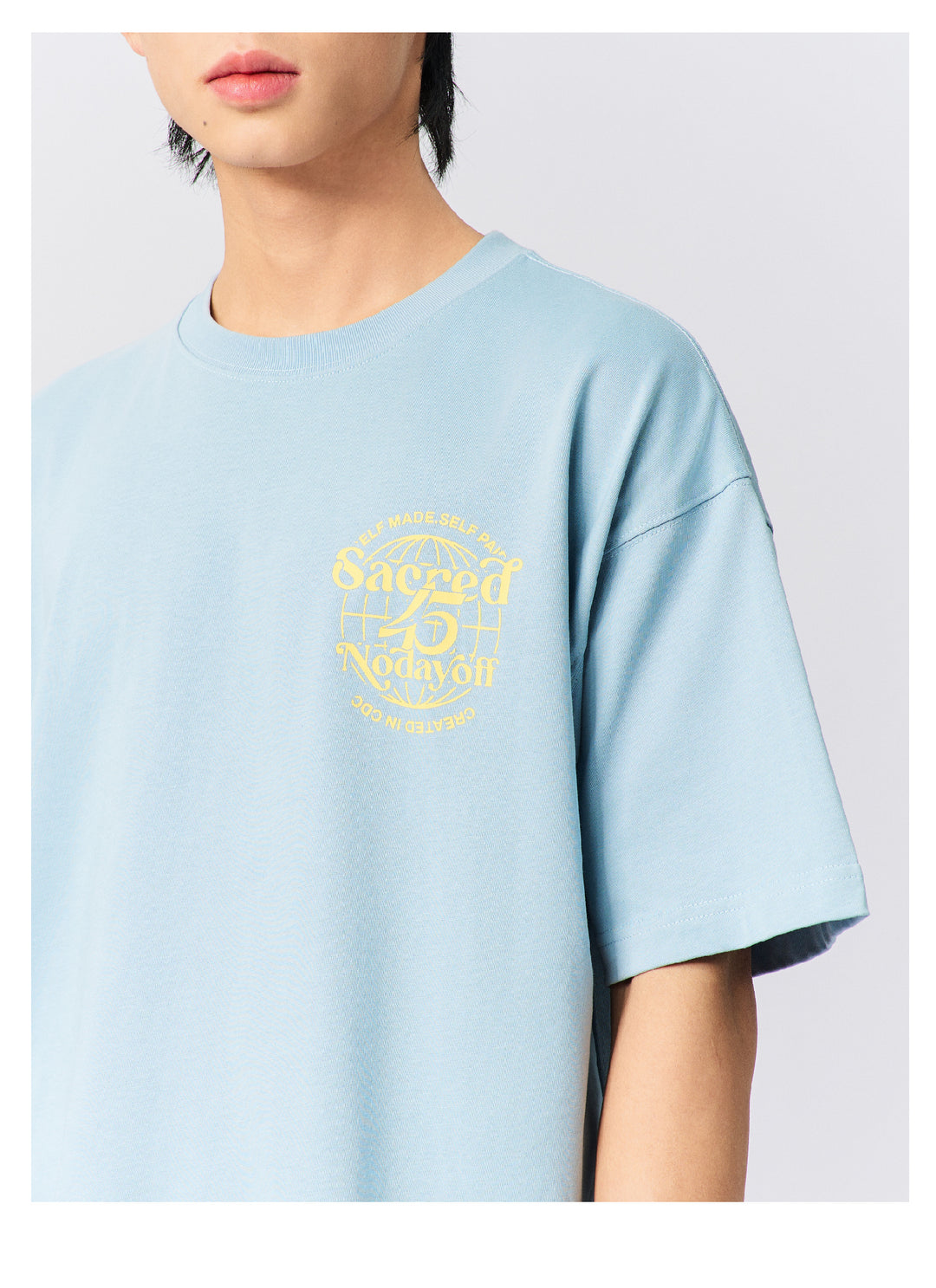 S45 New Earth Logo Printed Tee | Face 3 Face