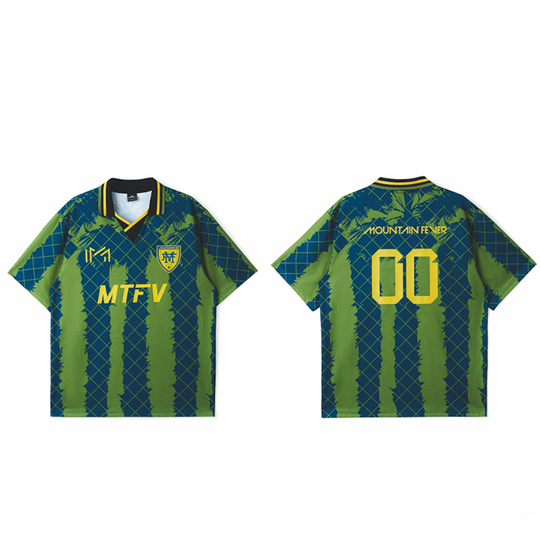 MOUNTAINFEVER Coconut Stripe Soccer Jersey Polo | Face 3 Face
