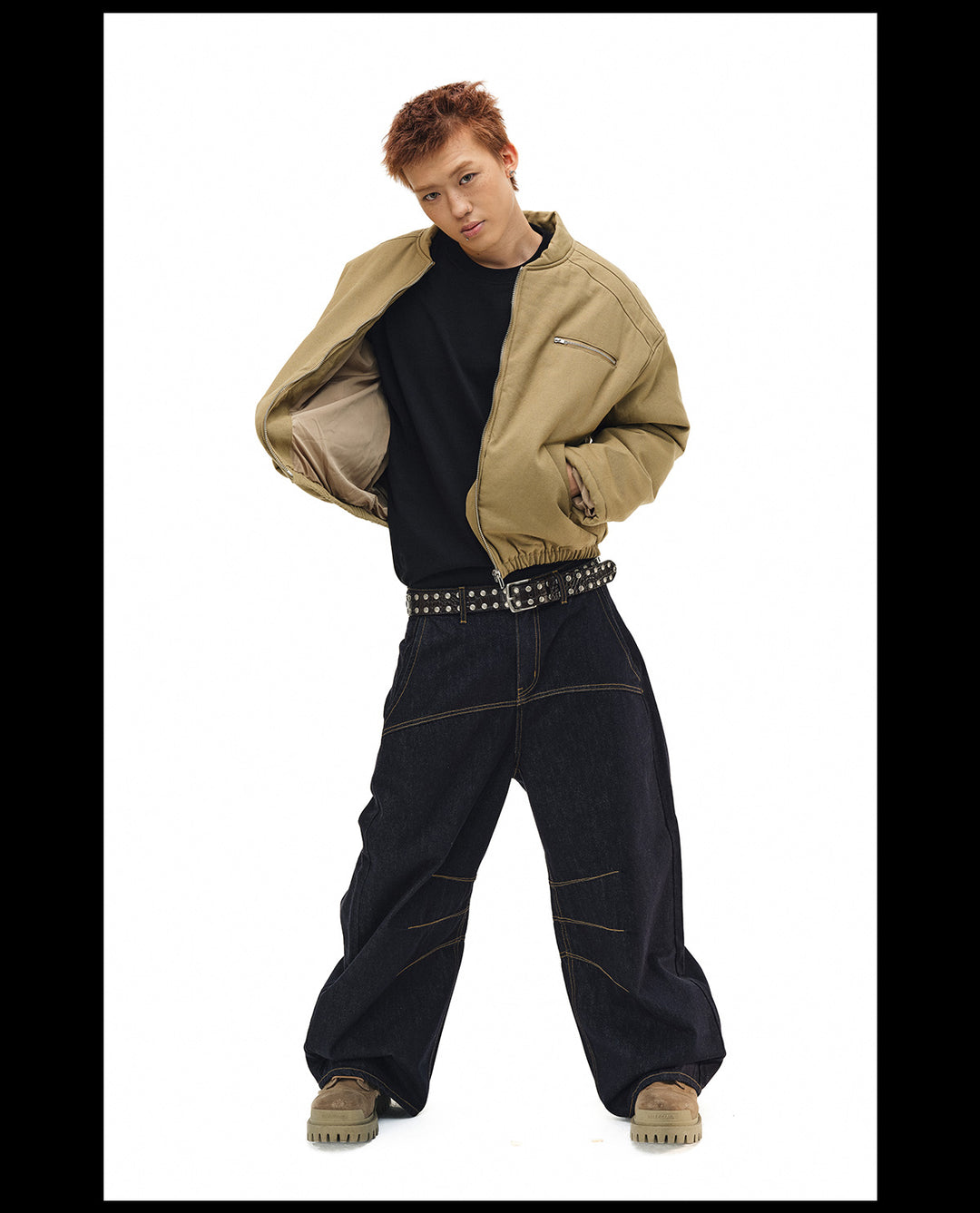 NOVACAM Canvas Puffer Short Work Jacket | Face 3 Face