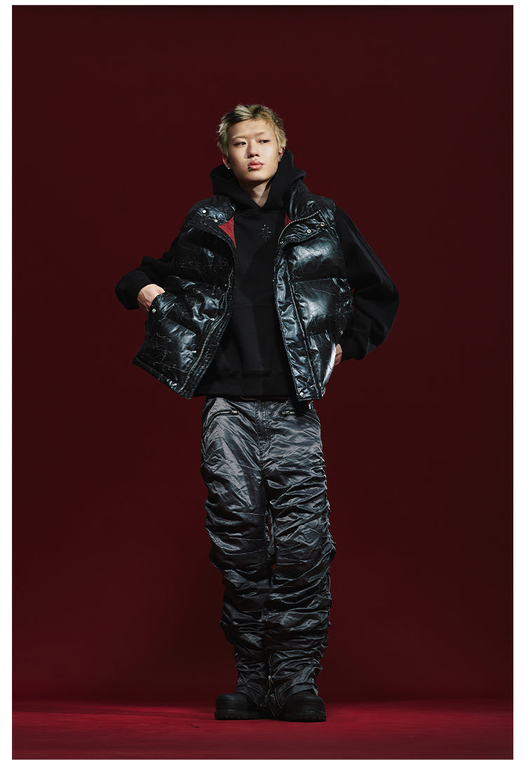 Remedy Heavy Pleated Zipper Pants | Face 3 Face