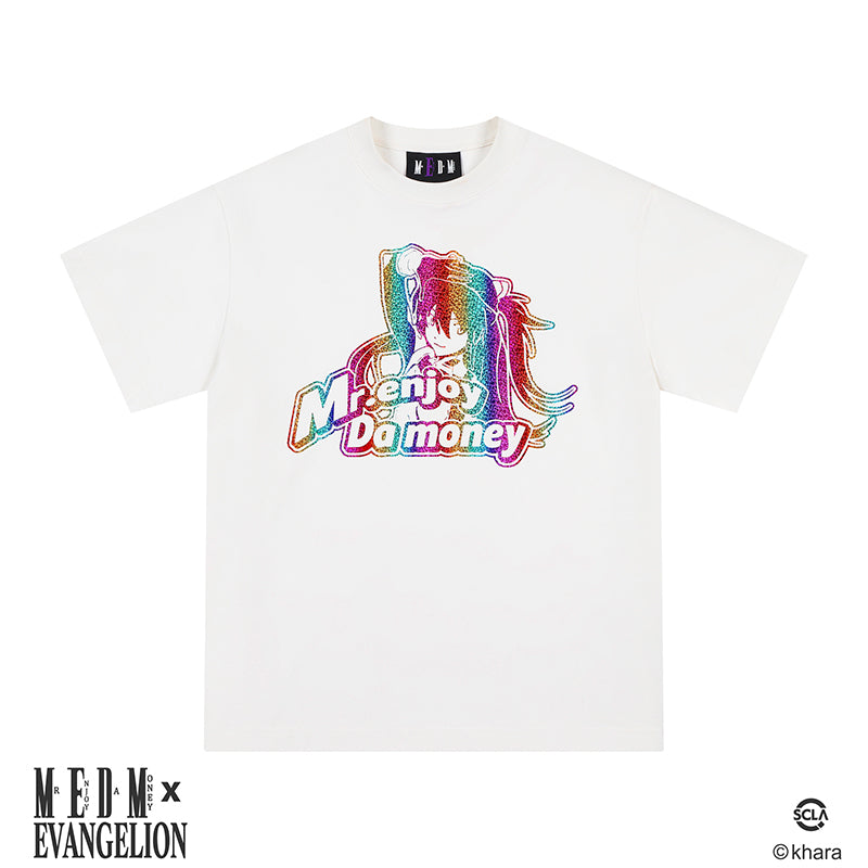 MEDM x EVA Colorful Character Print Tee | Face 3 Face