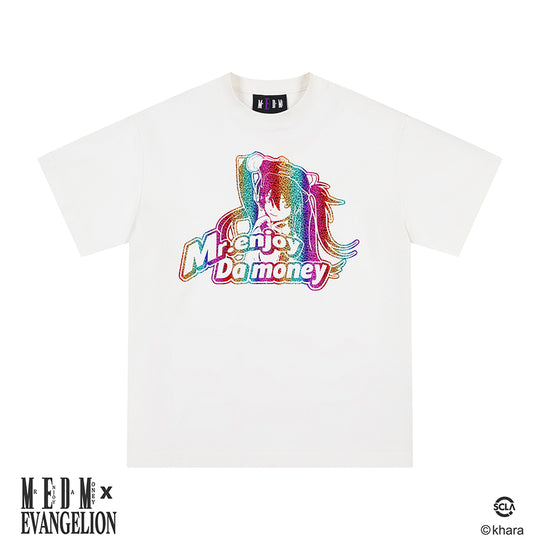 MEDM x EVA Colorful Character Print Tee | Face 3 Face