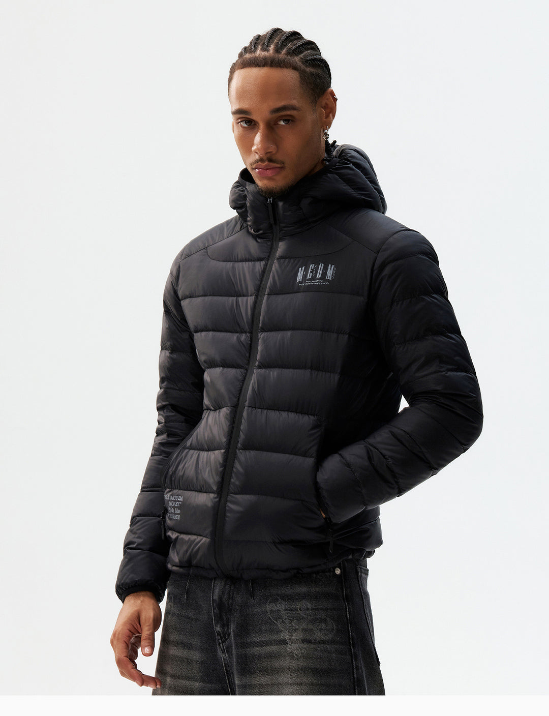 MEDM Waterproof Lightweight Hooded Down Jacket | Face 3 Face