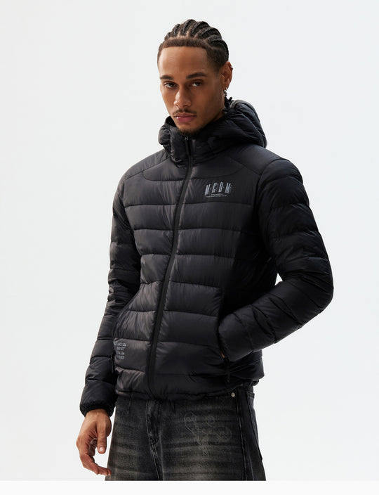 MEDM Waterproof Lightweight Hooded Down Jacket | Face 3 Face