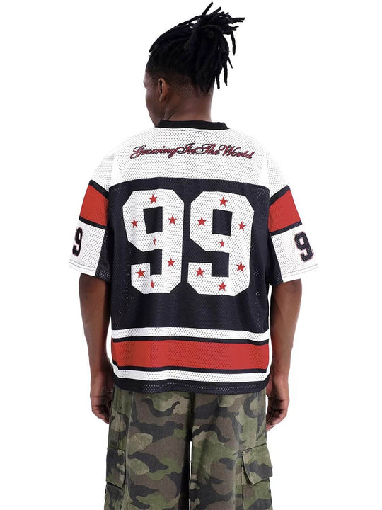 F3F Select Star 99 Numbering Color Block Mesh Short Sleeve Jersey | Face 3 Face