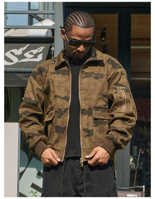 F3F Select Camouflage MA-1 Bomber Jacket | Face 3 Face
