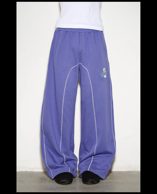 NOVACAM Inspired Embroidered Curved Baggy Sweatpants | Face 3 Face