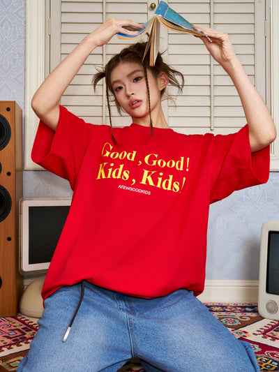 AFGK Good Kids Printed Tee | Face 3 Face