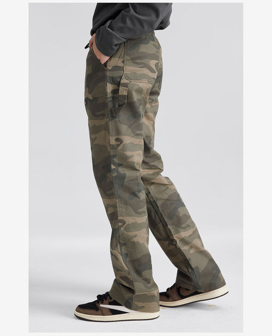 NOVACAM Camouflage Studded Double Knee Functional Pants | Face 3 Face