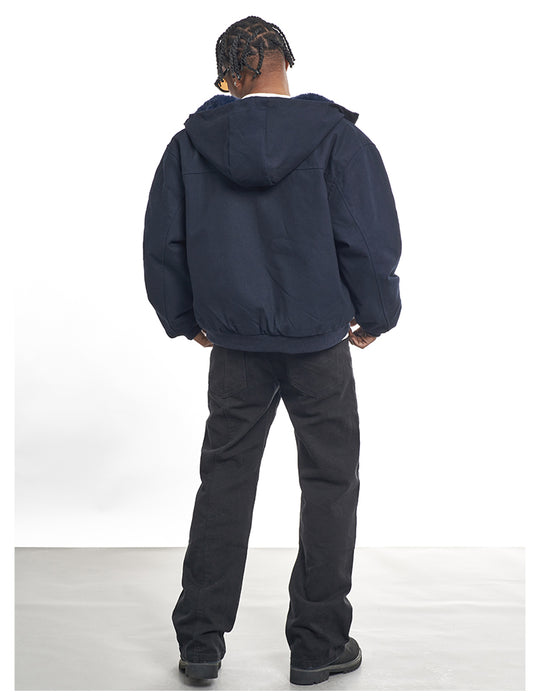 F3F Select Snake Pattern Lining Hooded Jacket | Face 3 Face