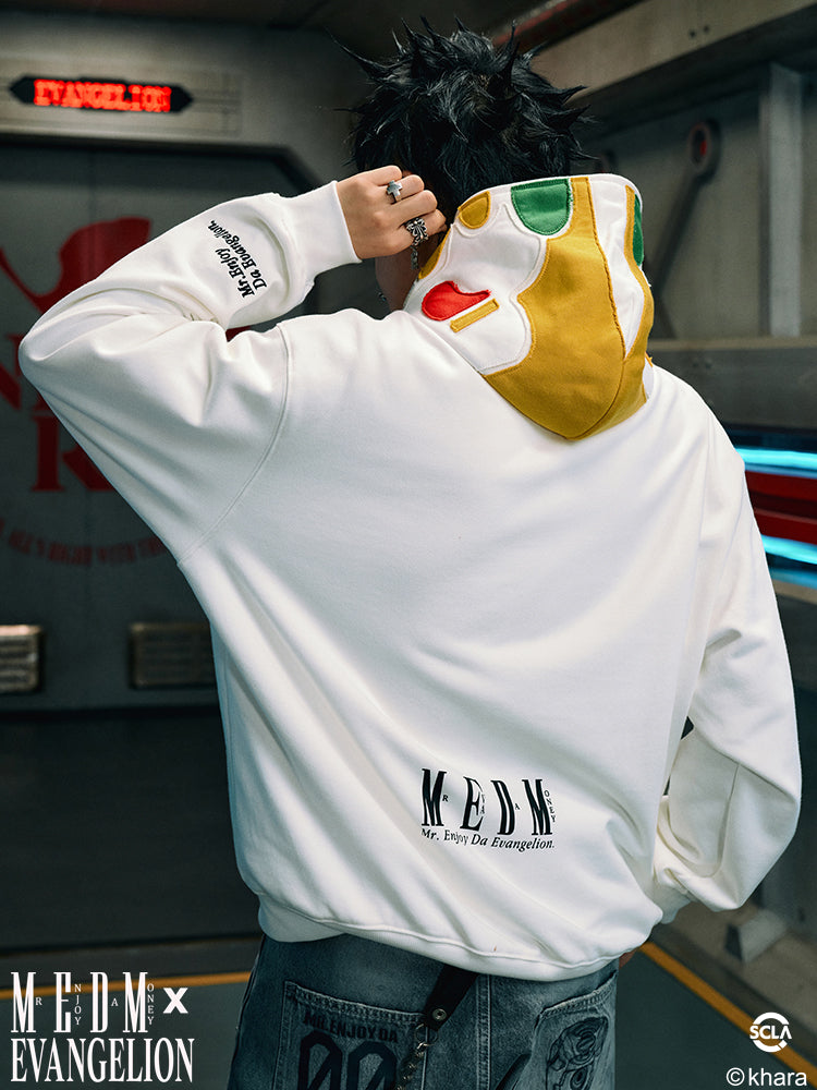 MEDM x EVA Unit-00, Unit-01, Unit-02 Mecha Design Zip-Up Hoodie | Face 3 Face