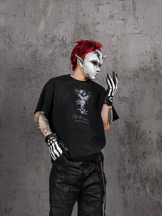 UNDERWATER The Prisoner Washed Distressed Tee | Face 3 Face