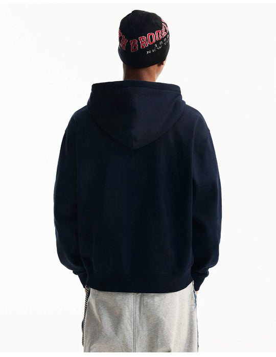 MEDM Rhinestone Embellished Zip Up Hoodie | Face 3 Face