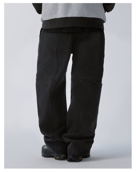 F2CE Multi Pocket Utility Washed Jeans | Face 3 Face