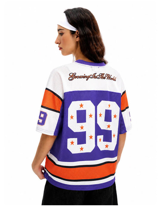 F3F Select Star 99 Numbering Color Block Mesh Short Sleeve Jersey | Face 3 Face