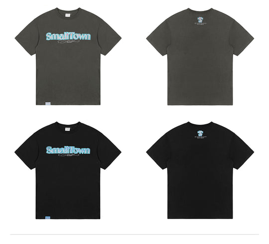 Small Town Kid Pearl Ethnic Embroidery Patch Tee | Face 3 Face