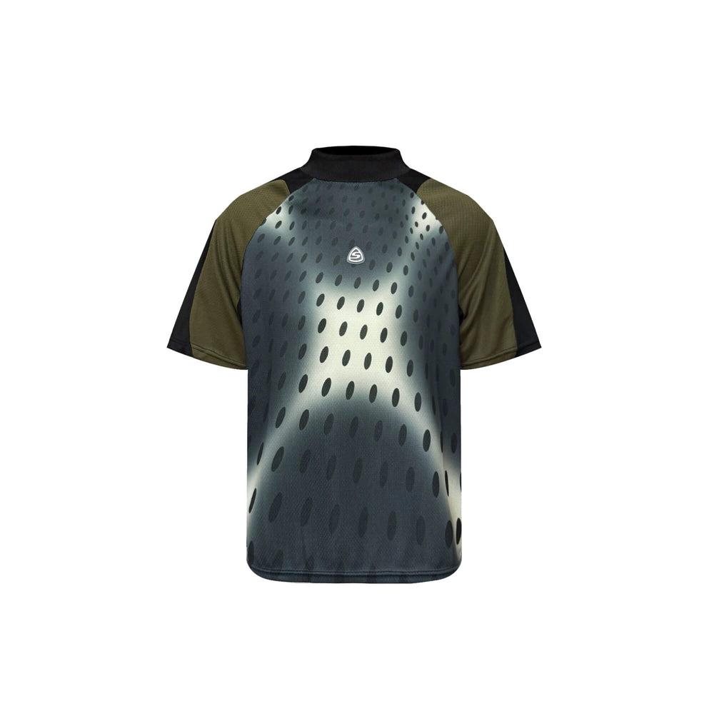 S45 Gradient Dot Mesh Short Sleeve Soccer Jersey | Face 3 Face