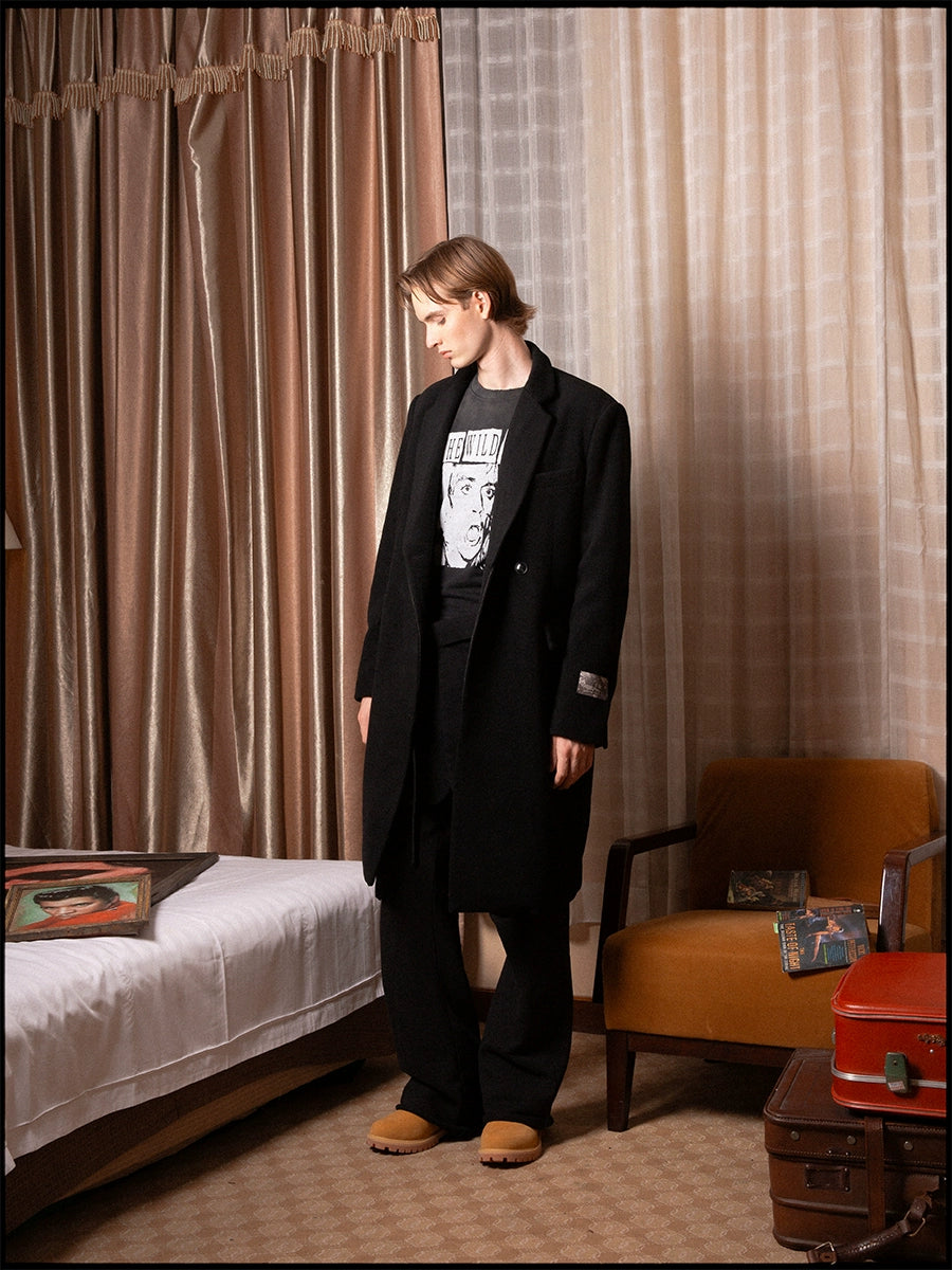 SOD Co. Rock Print Distressed Cropped Long Sleeve Tee | Face 3 Face