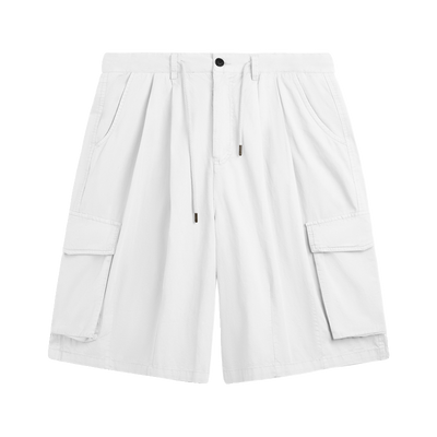 F3F Select Multi Pocket Two Tuck Wide Work Cargo Shorts