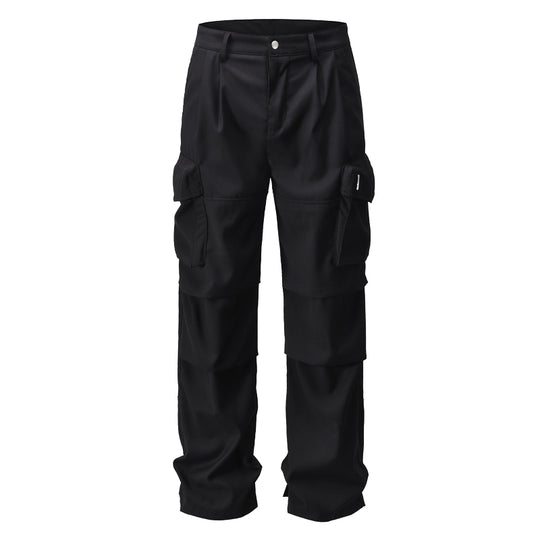 F3F Select Pleated Multi Pocket Paratrooper Work Cargo Pants
