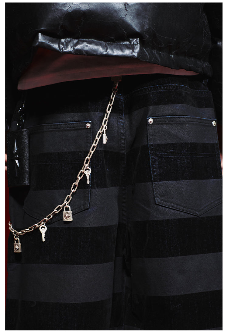 Remedy Prisoner Striped Pants | Face 3 Face