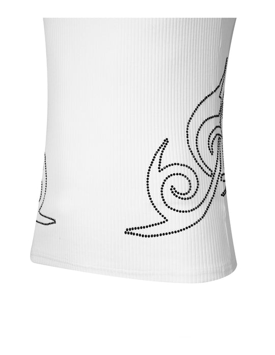 KARMANISTIC Rhinestone Embellished Tank Top | Face 3 Face